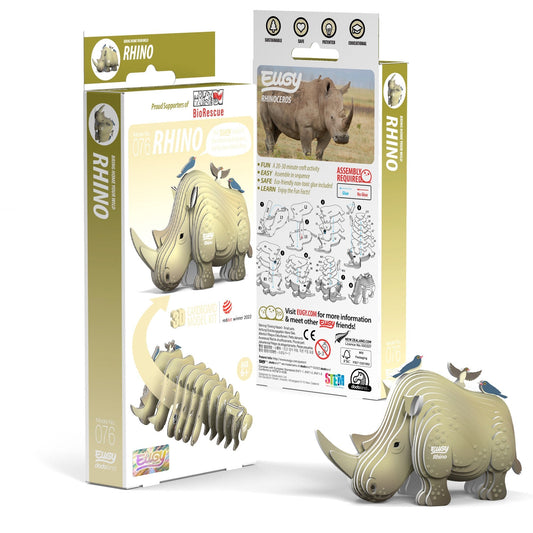 EUGY Rhino 3D Puzzle-0